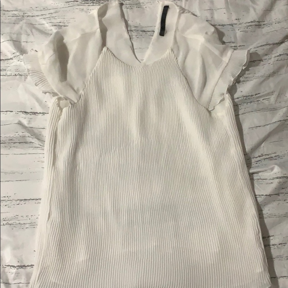 Brand new Zara top xs white